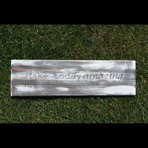 Make today amazing handmade wood sign decor